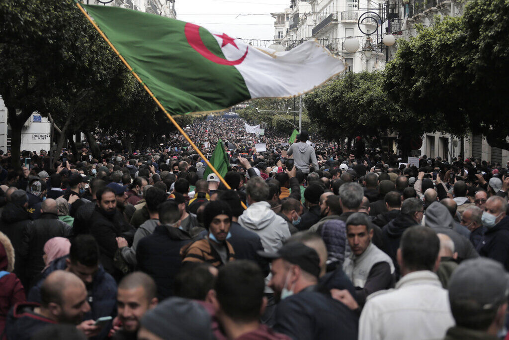 APTOPIX Algeria Protest